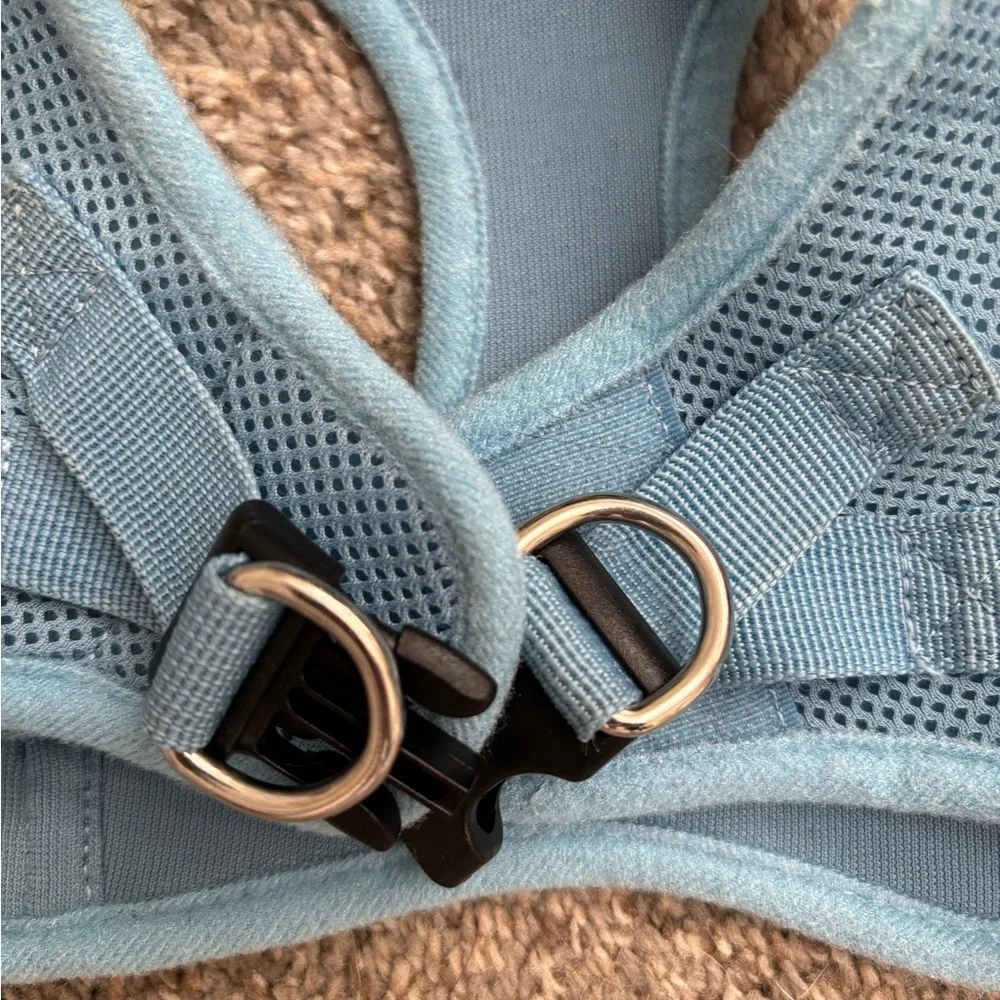 Baby Blue Breathable Mesh Step In Dog Harnesses, 2 available size M - Picture 12 of 12